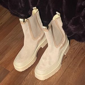 Sam Edelman Suede Chelsea Boots